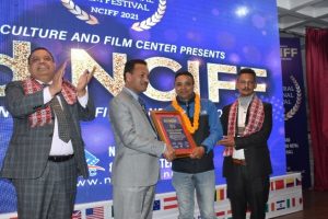 तेश्रो नेपाल कल्चरल इन्टरनेशनल फिल्म फेस्टिवल भव्य रुपमा सम्पन्न,पत्रकार राजन थापा सम्मानित
