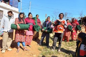 नमोबुद्ध–१० मा ‘न्यानो’ बाँड्दै समाजसेवी श्रेष्ठ