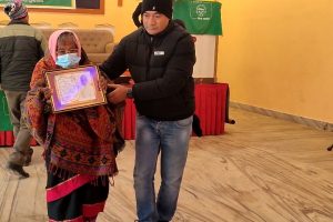 झिगु सहयोगीले गर्यो वृद्व वृद्धालाई सम्मान
