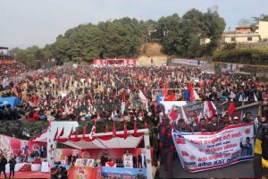 नेकपा एमालेका अध्यक्ष केपी शर्मा ओली धुलिखेलमा, अहिलेको सरकारले प्राविधिक शिक्षालाई खत्तम बनाउन अध्यादेश दियो