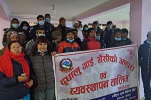 काभ्रेमा डेरी तालिम केन्द्र स्थापना गर्न सहयोग गर्छु-डा. यादव