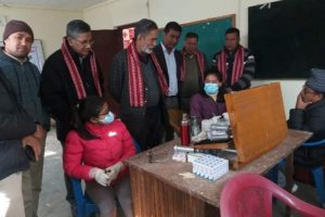 काभ्रे उद्योग वाणिज्य संघको आयोजनामा : पनौती नगरभित्र पाँच दिने नि:शुल्क आँखा शिविर