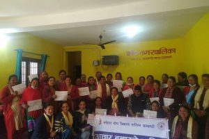 बनेपाका महिलालाई अचार बनाउने तालिम प्रदान