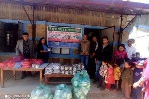 राेटरि कल्ब अफ काभ्रे बनेपाकाे निशुल्क दन्त तथा स्वास्थ शिविर