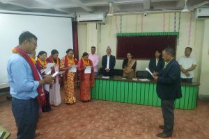 बनेपा नगरपालिकाकाे कार्यपालिका सदस्यहरुले गरे शपथ ग्रहण