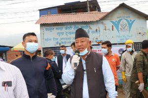 नमोबुद्धमा वृहत सरसफाई र वृक्षारोपण
