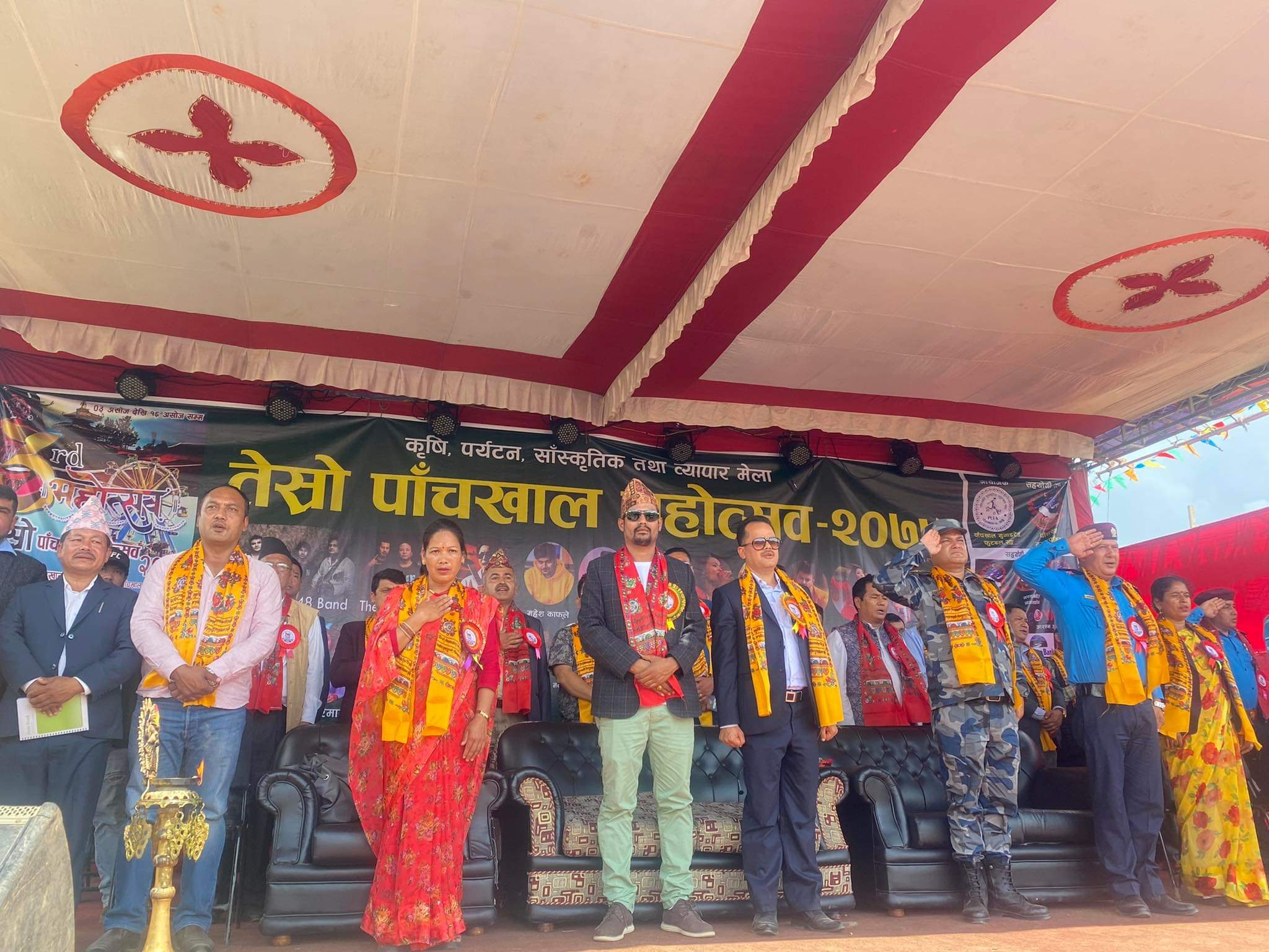 धुमधामसँग उद्घाटन गरियो पाँचखाल महोत्सव
