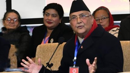 एमालेको अगुवाइमा परमादेशी गठबन्धन भत्काइयो : अध्यक्ष केपी शर्मा ओली