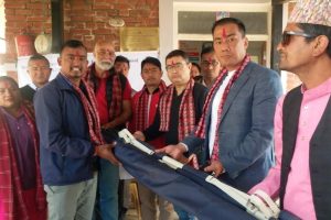 भुम्लु गाउँपालिकाको दुई वटा वडा लाई स्वास्थ्य सामाग्री सहयोग