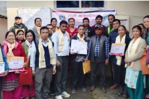 रोशी-३, का शिक्षकहरुलाई एक महिने कम्प्युटर तालिम