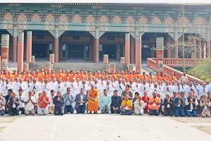 लुम्बिनीमा प्रव्रज्या कार्यक्रम शुरु