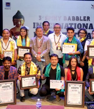 तेश्रो स्पाईनी ब्याबलर फिल्म फेष्टिवलमा चलचित्र प्रकाशलाई ३ वटा अवार्ड