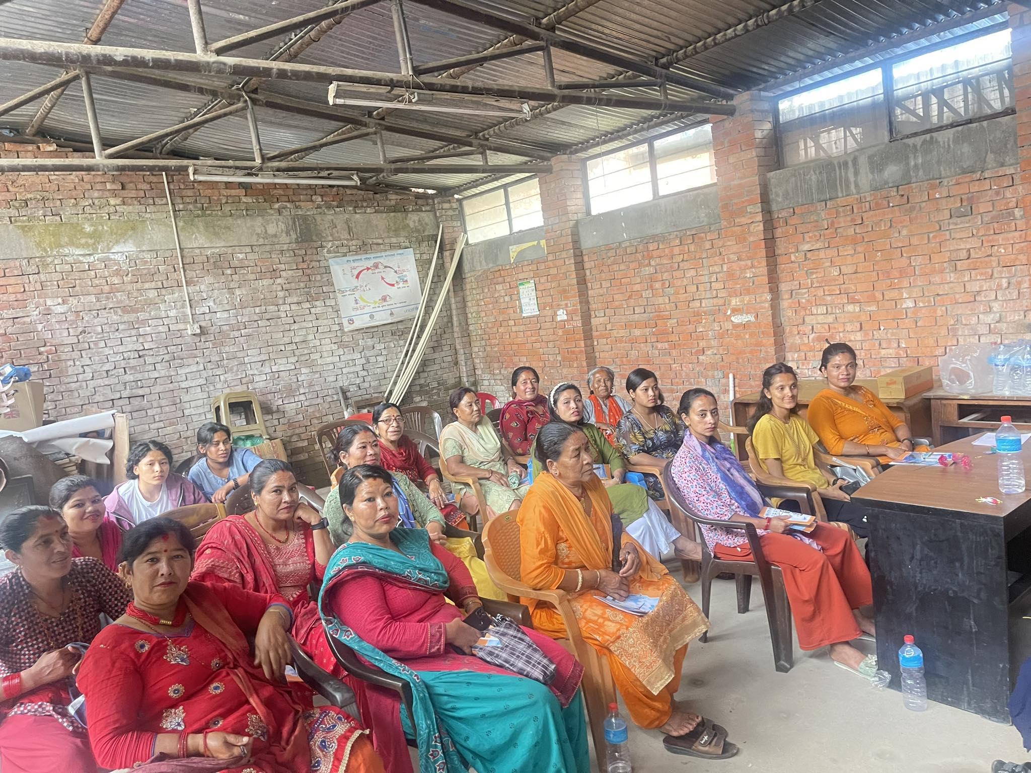 बनेपा नगरपालिका वडा नं. ९ मा महिलाका लागि दुई तालिम