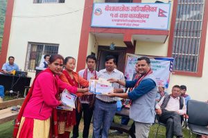 बेथानचोक  १   को आयोजना हाजिरीजवाफ प्रतियोगिता सम्पन्न