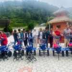 बेथानचोकका किसानलाई मिनी टिलर वितरण