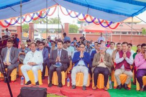 लुम्बिनीमा भारतीय अन्तर्राष्ट्रिय बौद्ध विहार र केन्द्रको निर्माण कार्य शुरु, भूमि पूजा सम्पन्न