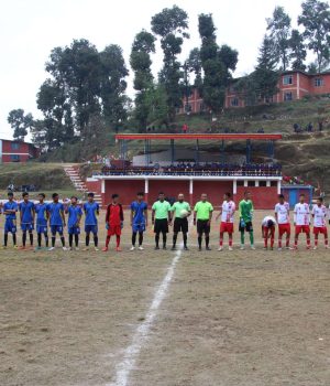 २९ औं अन्तर विद्यालय आइजिपी फुटबल रनिंग ट्रफिको दोश्रो दिन ३ खेल