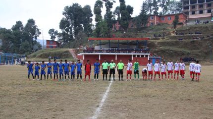 २९ औं अन्तर विद्यालय आइजिपी फुटबल रनिंग ट्रफिको दोश्रो दिन ३ खेल