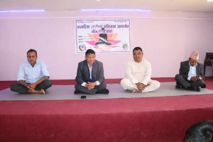 रोशीमा दुई दिने योग प्रशिक्षण सम्पन्न