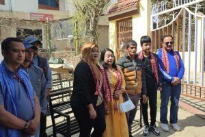 समाजसेवी अनिला कायस्थको सहयोग काभ्रे भिमसेन मन्दिरमा 