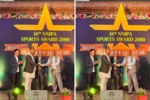 एनएनआईपीए स्पोर्ट्स अवार्ड–२०७९ मा बनेपाका सन्देश मानन्धर उत्कृष्ट खेलाडी नगद सहित सम्मान