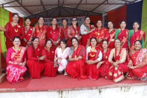 तिज गित प्रतियाेगिता सम्पन्न
