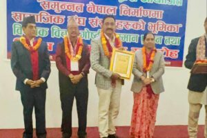 ढकाललाई फाेकस नेपालकाे राष्ट्रिय प्रतिभा सम्मान – २०८१