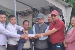 नेपाली कांग्रेस बनेपाको सहयोग बाढि पहिरो प्रभावित क्षेत्रमा