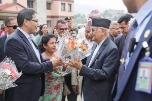 प्रधानमन्त्रीद्वारा धुलिखेल अस्पतालको ‘ट्रमा एण्ड इमर्जेन्सी सेन्टर’को शिलान्यास