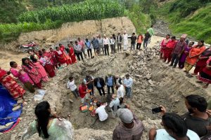 धुलिखेल -८ मा बहल्टारेश्वर मन्दिर शिलान्यास