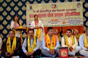 बनेपामा प्रथम खुल्ला योग आसन प्रतियोगिता सम्पन्न, १२ जना प्रथम