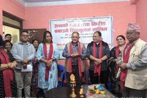 घरेलु तथा साना उद्योग महासंघ काभ्रेको समन्वयमा १५ दिने थाकलबाट बुन्ने ब्याग र उनबाट बुन्ने ब्याग, किरिङ्ग र जुत्ताको तालिम शुरु
