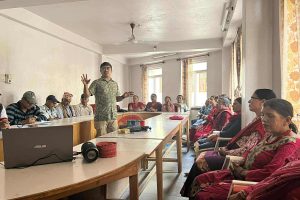 बनेपा ७ मा फोहरमैला व्यवस्थापन तथा वर्गीकरण सम्बन्धि तालिम सम्पन्न