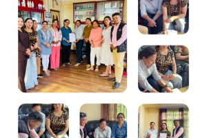 ॐ समाज डेन्टल अस्पताल र मञ्जुश्री असाहाय संरक्षण केन्द्र र कायरा बिउटिपालर र ट्रनिङ सेटर बीच समझदारीपत्रमा हस्ताक्षर