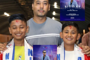 ‘वल्र्ड जुनियर टुरिजम एम्बेसडर’मा नेपालको प्रतिनिधित्व गर्न मलेसिया उडे निर्भय र अदृत