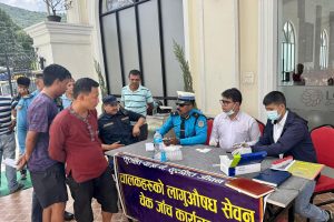 पनौती-बनेपा सडकखण्डमा ला.प.से. चेकजाँच, ८ चालक Positive भेटिए