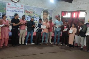 नेकपा एमाले बनेपा-९ वडा कमिटीको सपथ ग्रहण कार्यक्रम भव्य रूपमा सम्पन्न