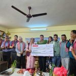 मानव कल्याण समाजलाई पत्रिकाको नगद सहयोग