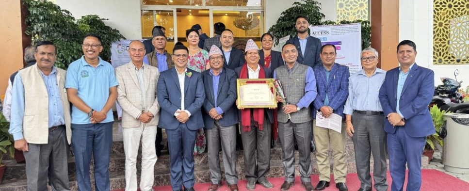 बुडोल सामुदायिक साकोस ‘नेफ्स्कून सर्वोत्कृष्ट साकोस पुरस्कार–२०८२’ बाट सम्मानित