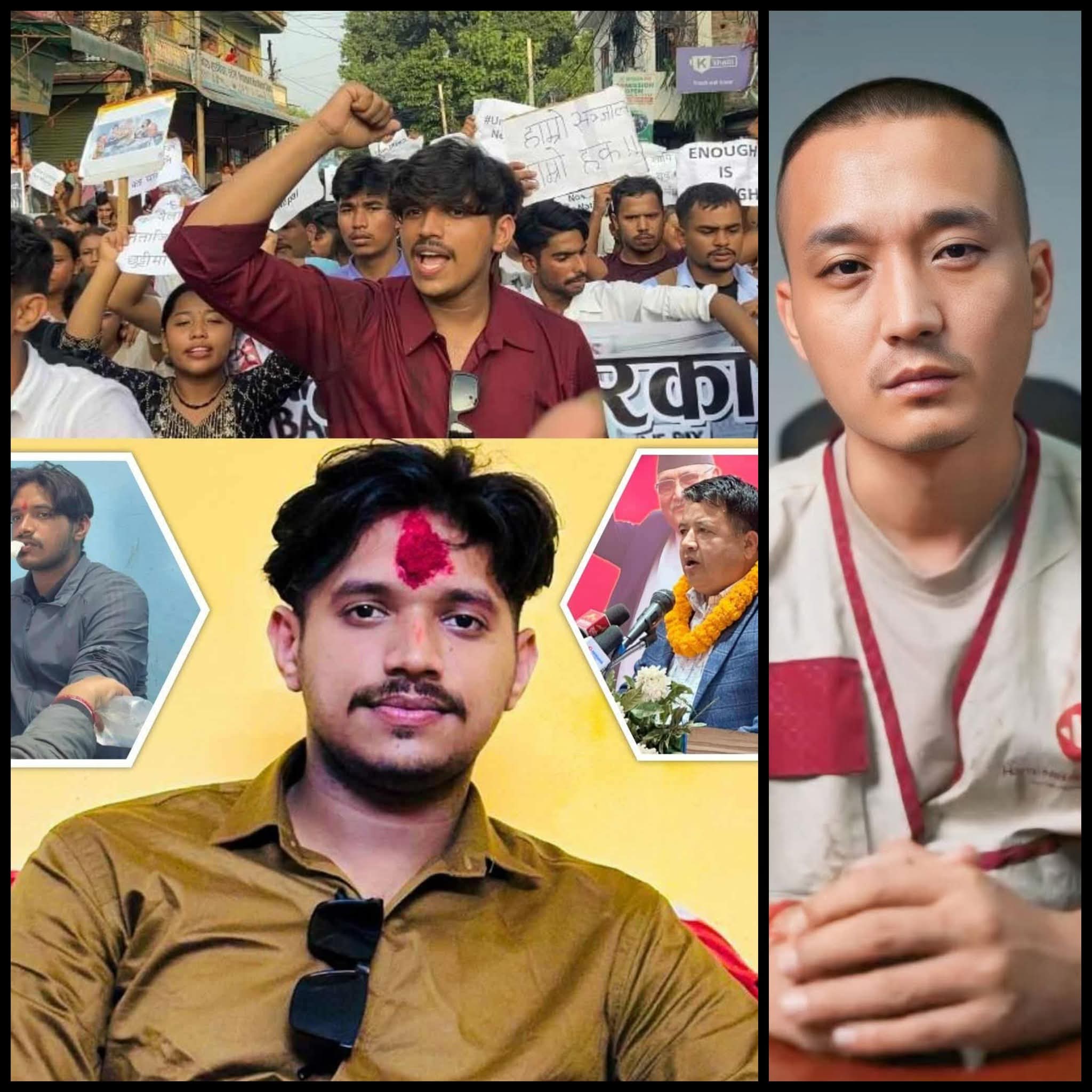 “बारा घटनामा एमाले समर्थकबाट हमला भएको जेनजी अगुवा गुरुङको आरोप”