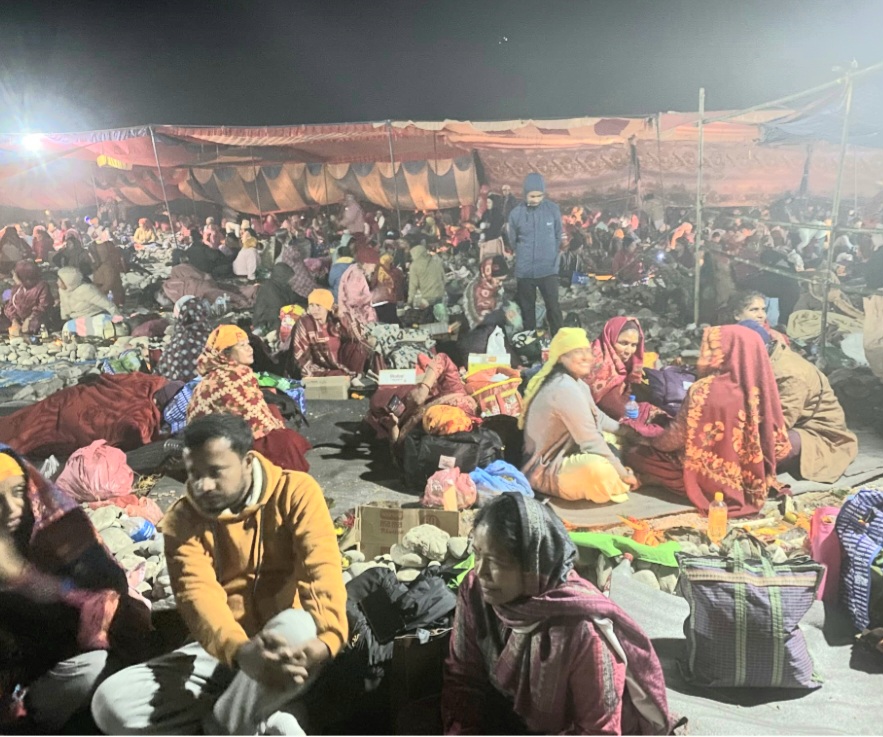 पितृउद्धारको कामना गर्दै देवघाटधाममा शतबीज छर्नेको घुइँचो