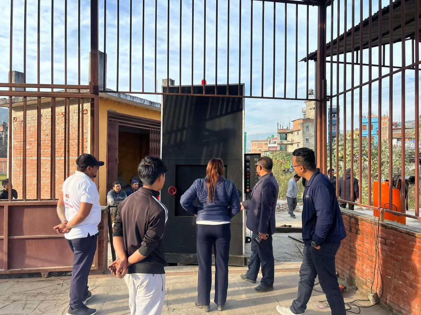 बनेपा पुलबजार घाटमा आधुनिक दाहसंस्कार मेसिन