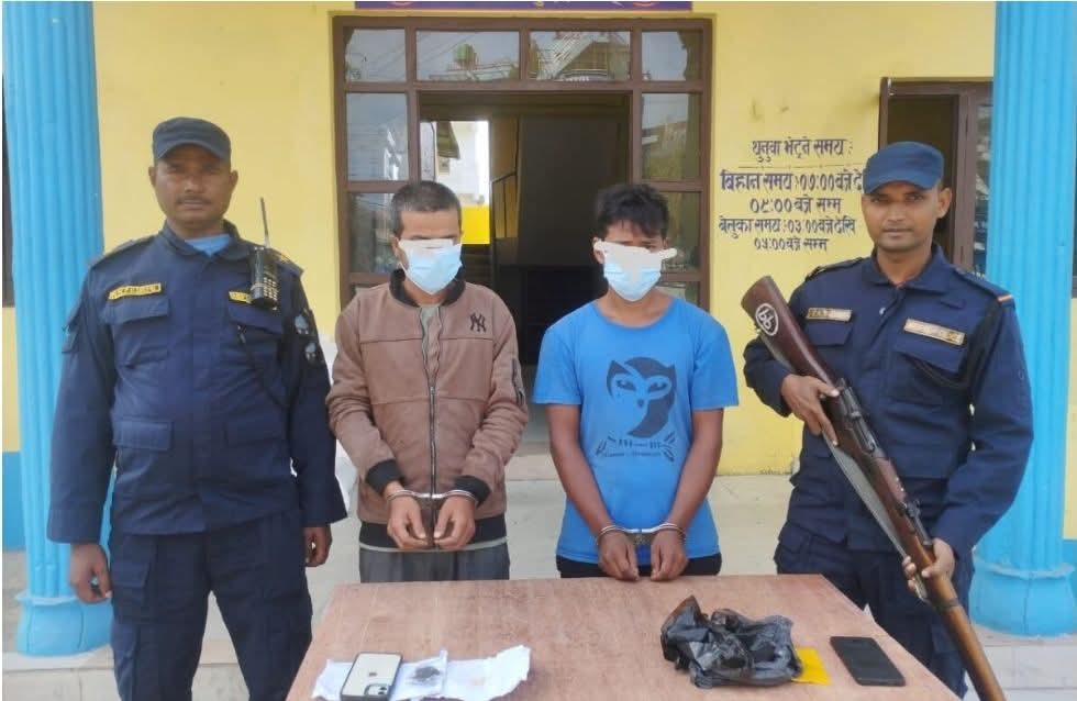 रौतहट प्रहरीद्वारा लागूऔषध अपरेसन २ दिनमै गाँजा र ब्राउन सुगरसहित तीनजना पक्राउ