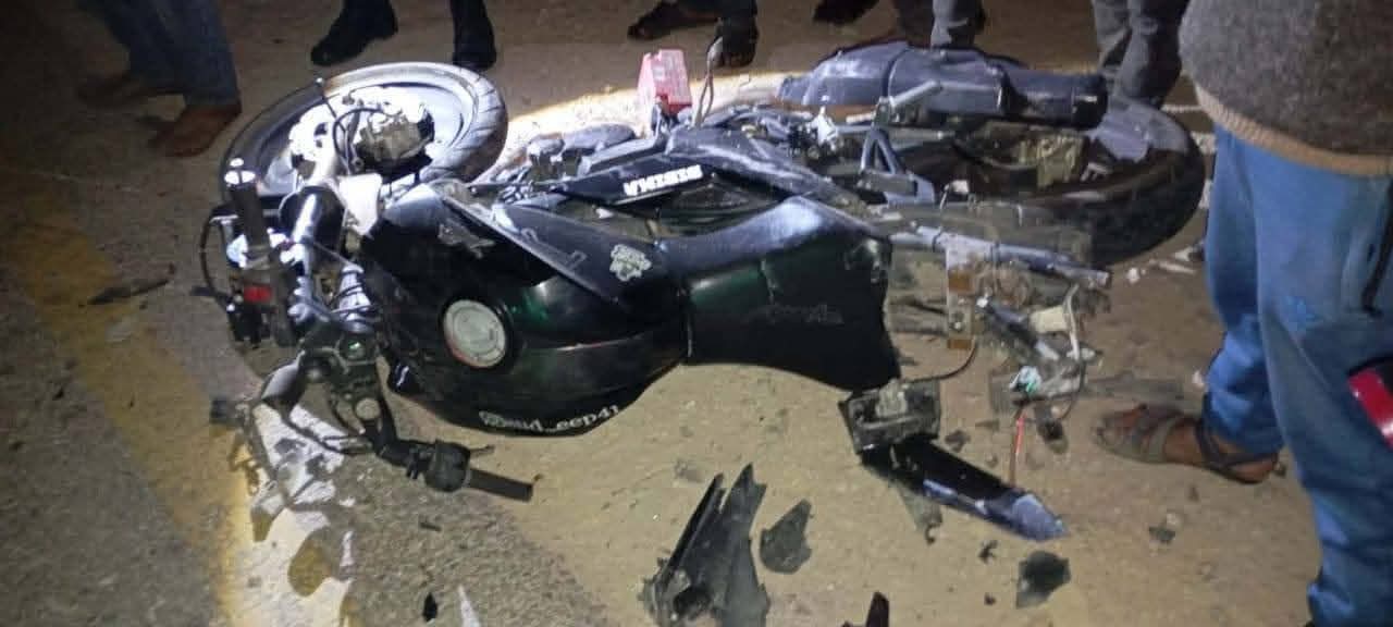 पनौतीमा मोटरसाइकल र टिपर ठोक्किँदा एक युवकको मृत्यु