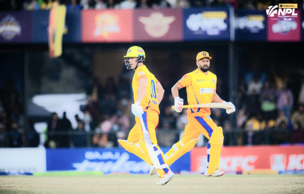 क्रिस लिनको अर्धशतकमा सुदूरपश्चिमले चितवनलाई दियो १७० रनको लक्ष्य