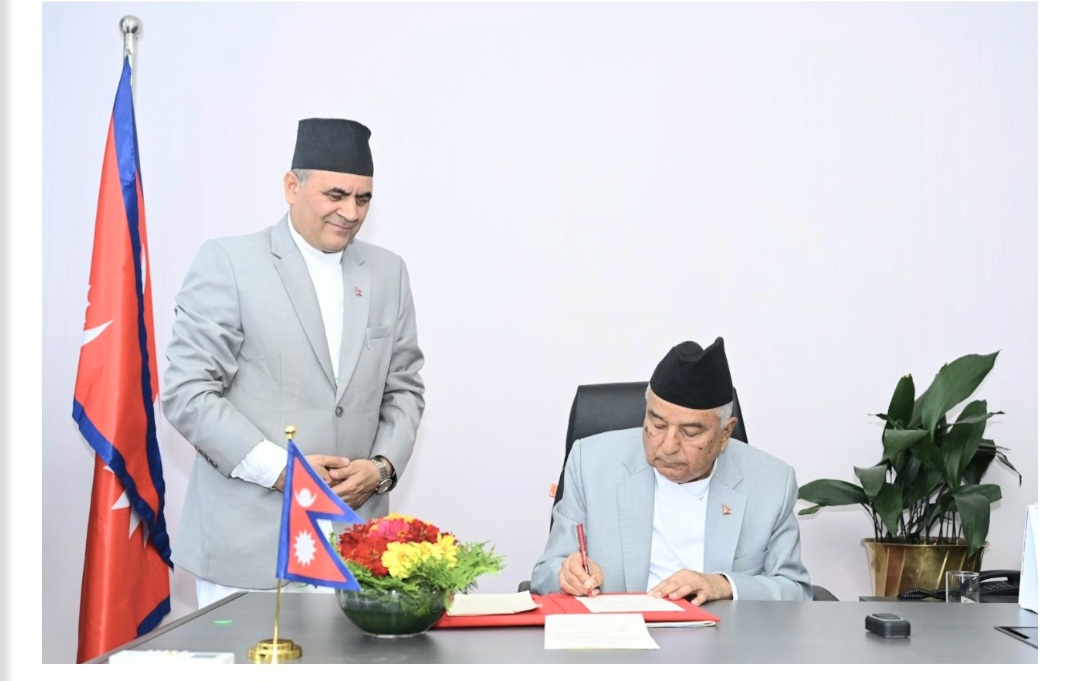 प्रतिनिधिसभा सदस्य निर्वाचन (पहिलो संशोधन) अध्यादेश २०८२ जारी