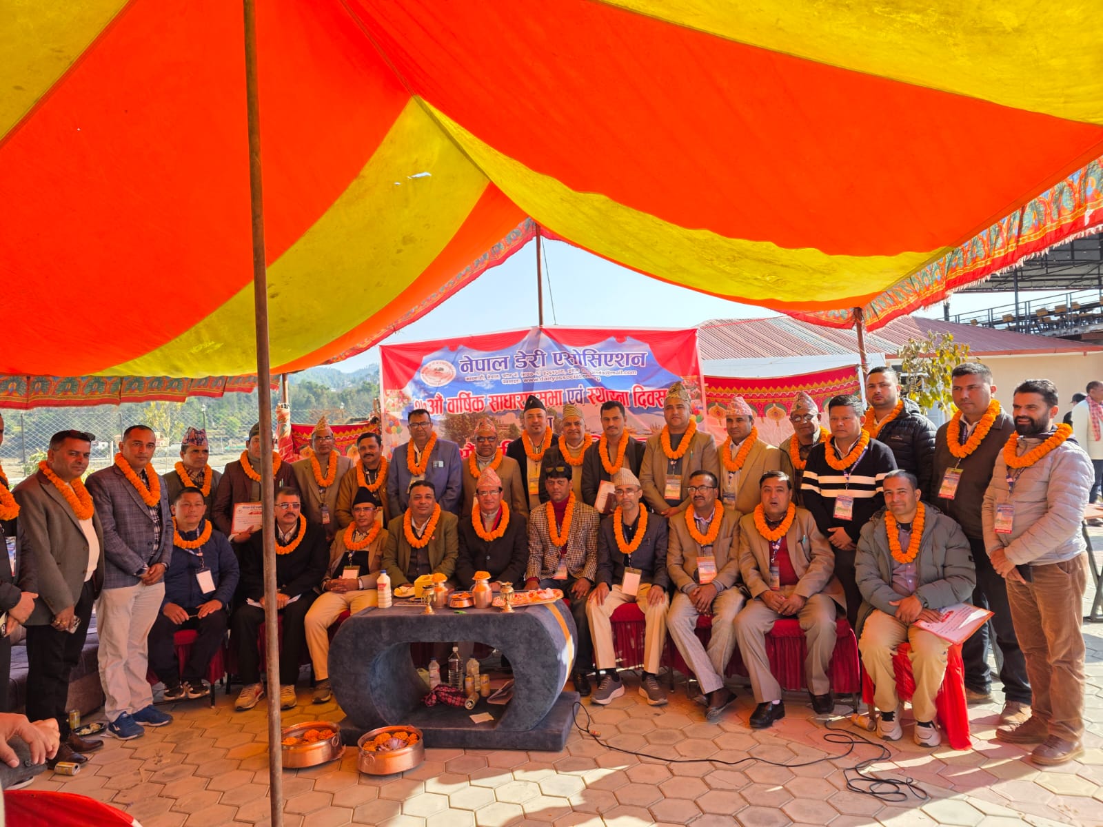 “नेपाल डेरी एशोसिएसनको महाधिबेशनबाट नयाँ टिम निर्वाचित “