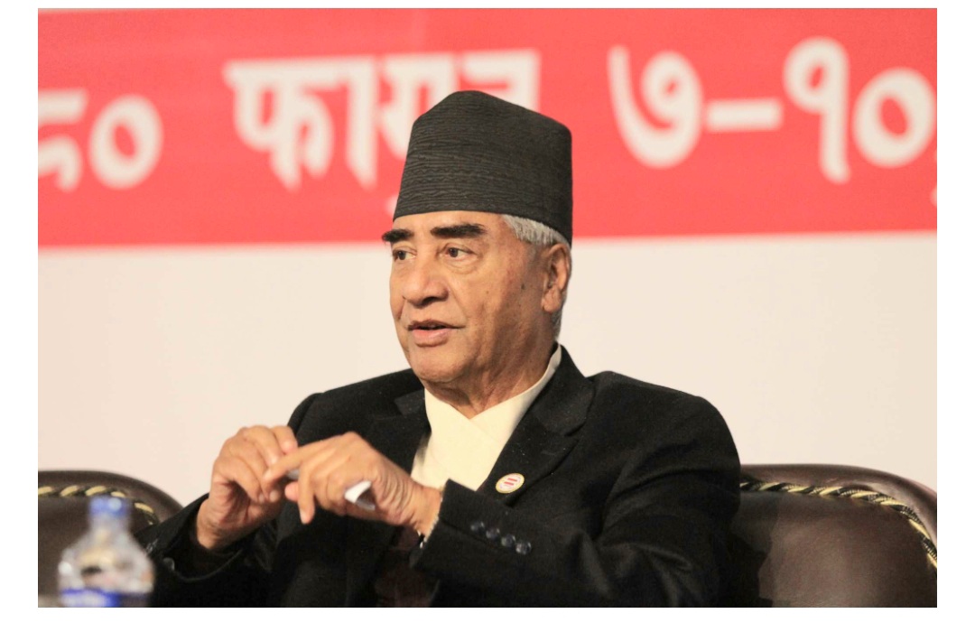 देउवाले भने– पार्टी विभाजन नहोस् भन्ने चाहेको छु