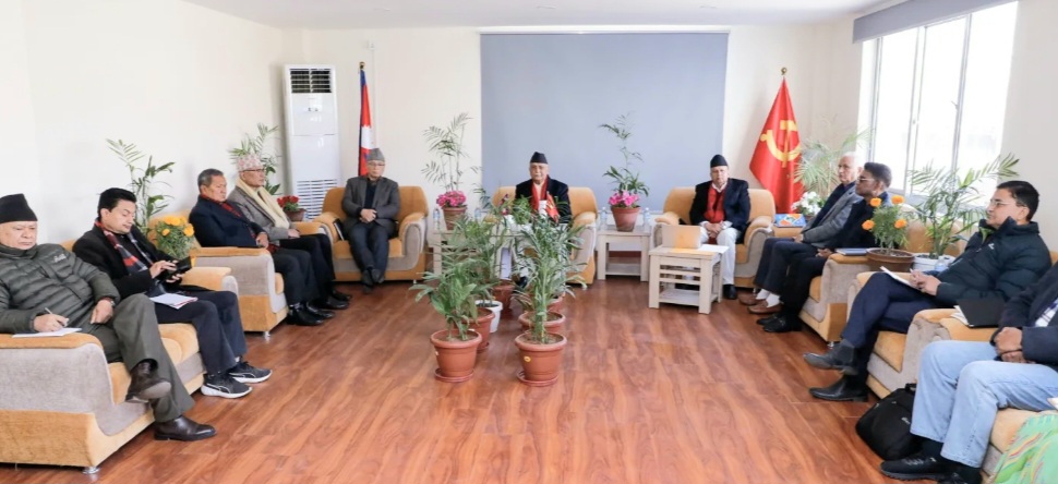 एमालेको सचिवालय बैठक शुरु