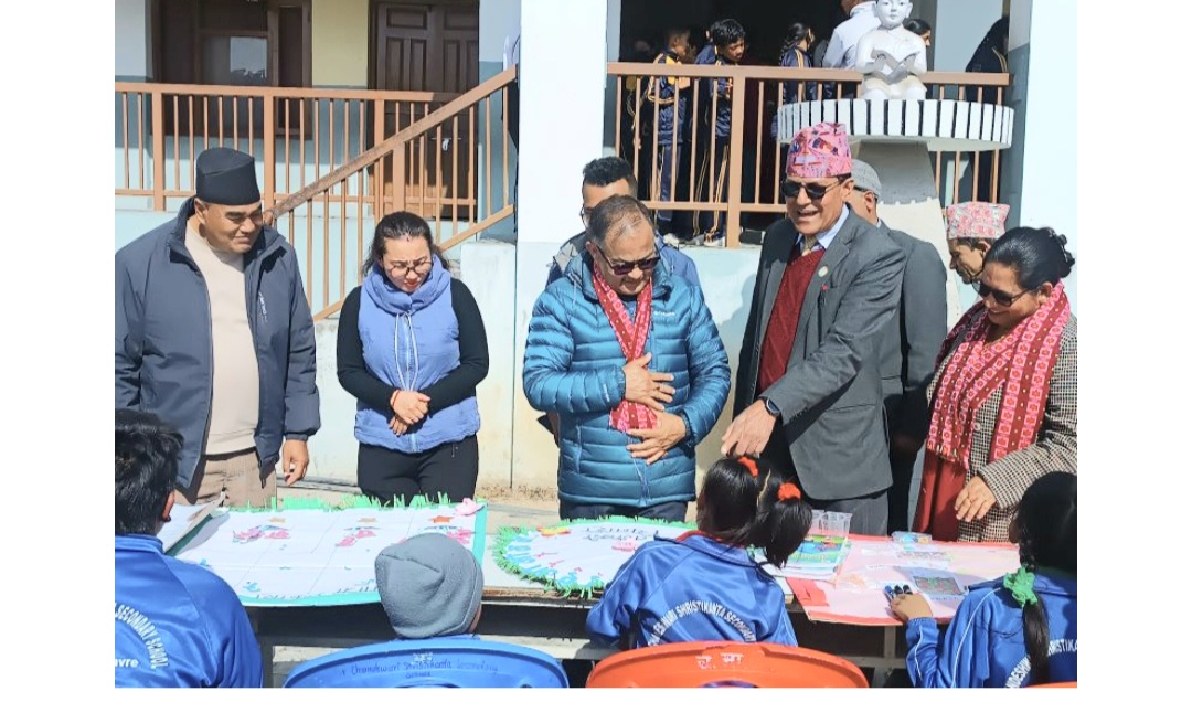 व्यवहारिक र प्रविधिमैत्री शिक्षाको नमूना बनेको चण्डेश्वरी सृष्टिकान्त माविको प्रदर्शनी
